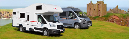 Hire motorhomes available